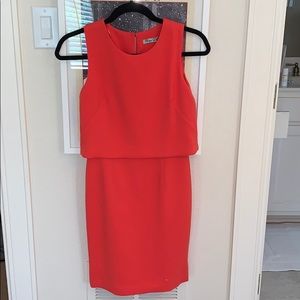 Gorgeous Fitted Orange Eliza J Dress